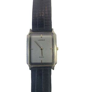 Seiko Lassale 9550-5029 18k Gold Plated Steel 24MM Unisex Quartz Watch